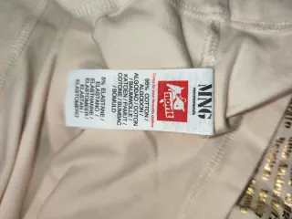 Camiseta tirantes MNG beige/crema M