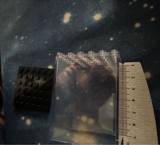 Mini vetrina porta minifigure  Lego trasparente