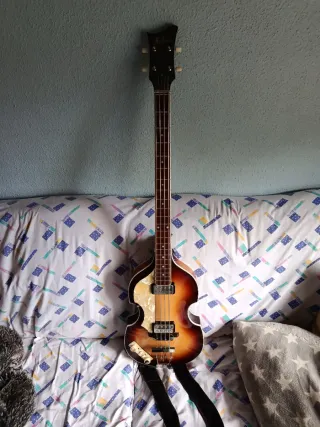 Bajo Hofner Contemporany Zurdo. Entrega en mano.