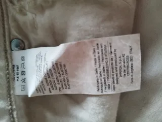 Pantalón italiano talla 40 beige/marrón