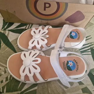 Sandalias Pablosky Niña Blancas T.32