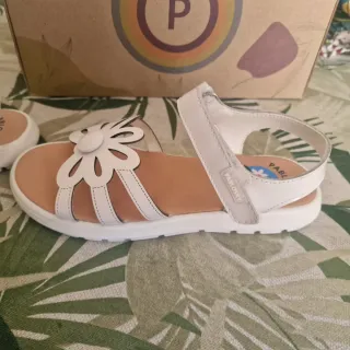 Sandalias Pablosky Niña Blancas T.32