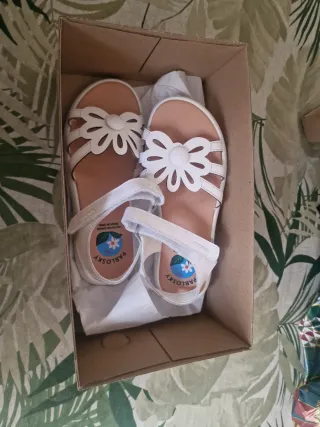 Sandalias Pablosky Niña Blancas T.32