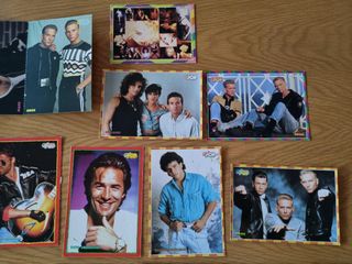 Lote Postales Artistas Super Pop 80s-90s