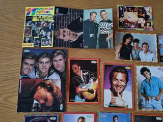Lote Postales Artistas Super Pop 80s-90s