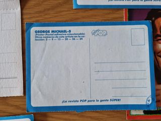 Lote Postales Artistas Super Pop 80s-90s