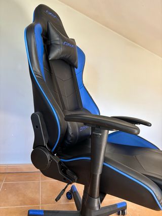 Silla Gamer Drift Negra y Azul