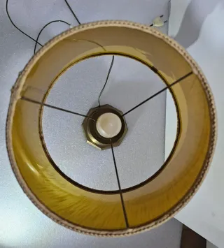 Lámpara de latón antigua