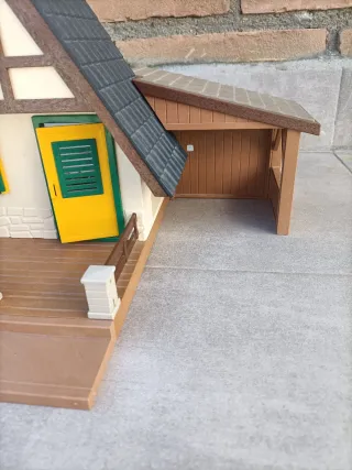 Casa de campo Playmobil con garaje