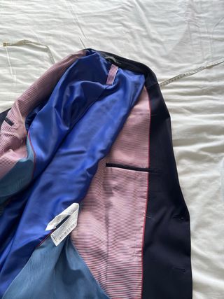 Abito Zara Uomo Blu Marina