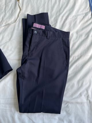 Abito Zara Uomo Blu Marina