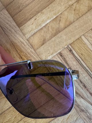 Gafas Emporio Armani Morado/Plateado