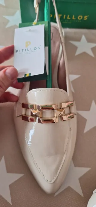 Zapatos joya charol mujer pitillos