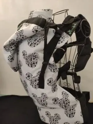 Marsupio Nusa bianco e nero