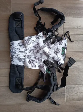 Marsupio Nusa bianco e nero