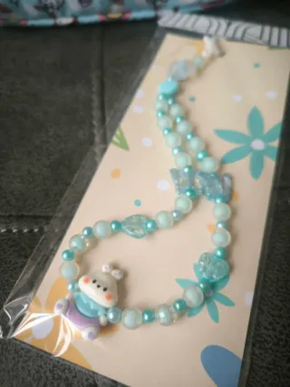 Neceser Hello Kitty azul+charm