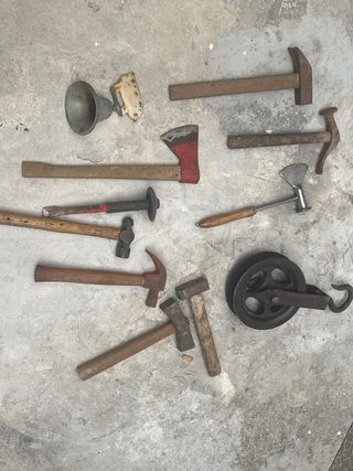 Lote de herramientas manuales