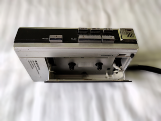 Grabadora Sanyo M1111 Cassette Vintage