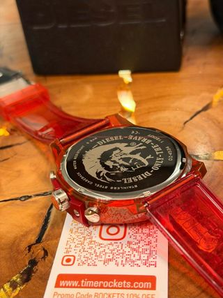 Reloj Diesel DZ4534 Rojo