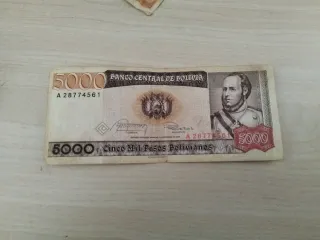 Lote Billetes Bolivianos Colección