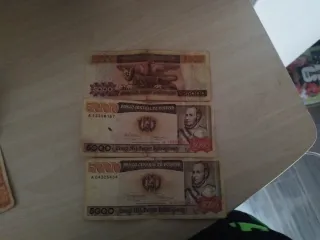 Lote Billetes Bolivianos Colección