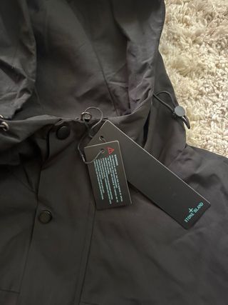 Cortavientos Stone Island Negro impremeable