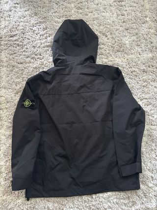 Cortavientos Stone Island Negro impremeable