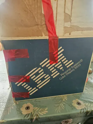 Monitor CRT IBM 8513 VGA Retro