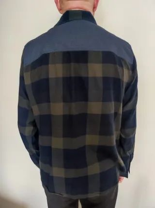 Camisa de franela de montaña hombre