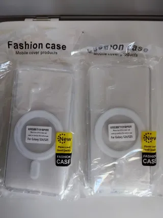 Funda Magsafe Transparente S24/S25