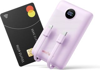 Batería Externa Carga Rápida 10000mAh, WeeFancy Mi