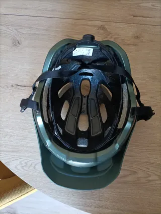 Casco MTB Rockrider Verde