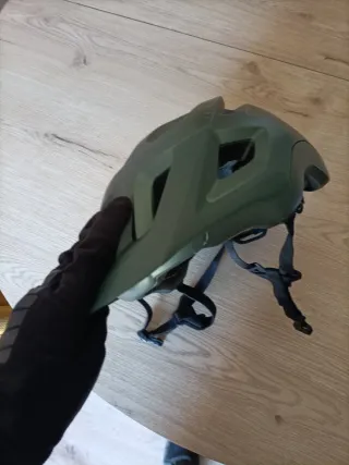 Casco MTB Rockrider Verde