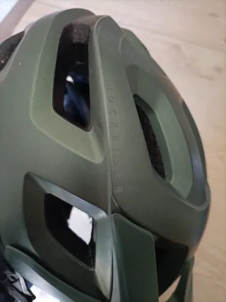 Casco MTB Rockrider Verde