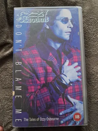 VHS Ozzy Osbourne - Don't Blame Me