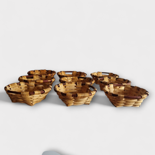 Lote 21 Paneras Castaño Mimbre