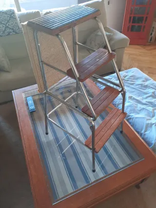 Taburete Escalera Vintage