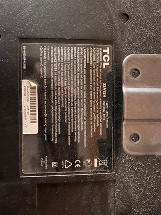 Televisor TCL 32 Negro