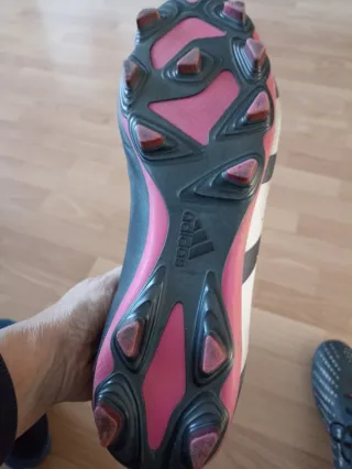 Zapatillas Adidas Predator Futbol Negro/Rosa
