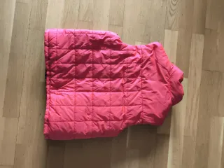 Chaleco acolchado niño azul reversible