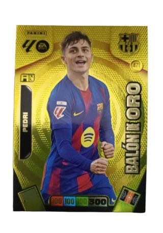 Pedri Balón de Oro Panini Adrenalyn 2025 2026