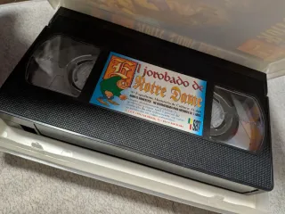 VHS El Jorobado de Notre Dame (Español)