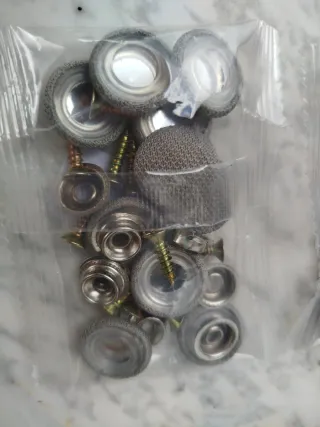 Corchetes tapizado techo