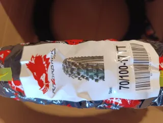 2 Neumáticos moto 70/100 R17 taco pit bike