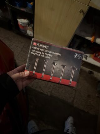 Set Brocas Forstner Parkside 5 Piezas