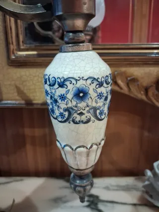 OFERTA !Lámpara Sobremesa Vintage Candelabro, muy