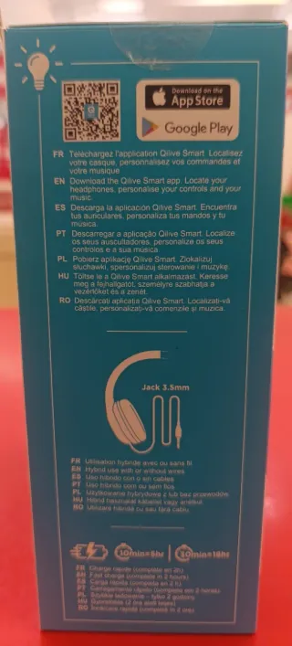 Auriculares inalámbricos Qilive Beige