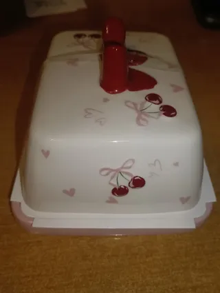 Porta burro Primark ciliegie e fiocco rosso