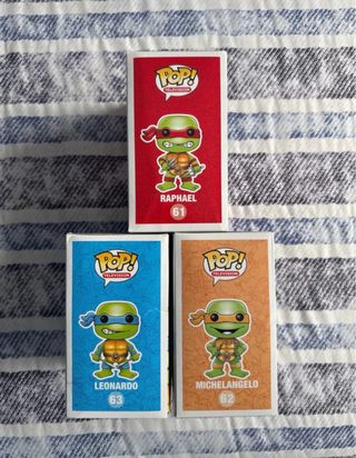 Funko Pop Tartarughe Ninja 3 pack