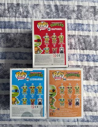 Funko Pop Tartarughe Ninja 3 pack